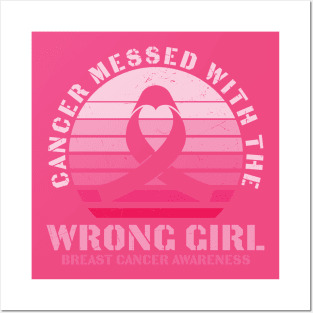 Wrong Girl - Breast Cancer Awareness Month Posters and Art